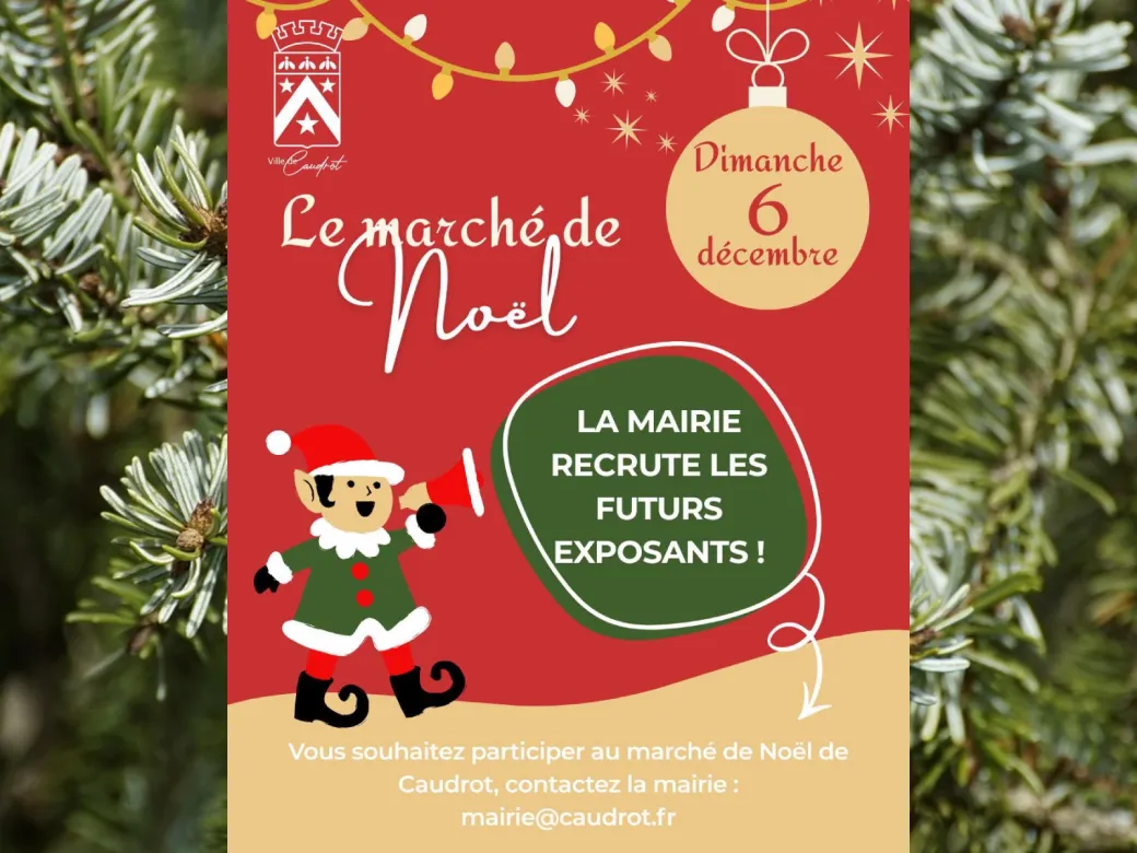 Marché de noël de Caudrot - Crédit: Mairie de caudrot | CC BY-NC-ND 4.0