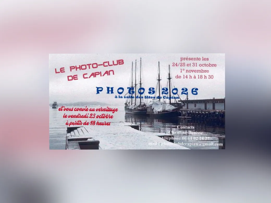 Exposition « Photos 2 ... - Crédit: Photo-Club de Capian | CC BY-NC-ND 4.0