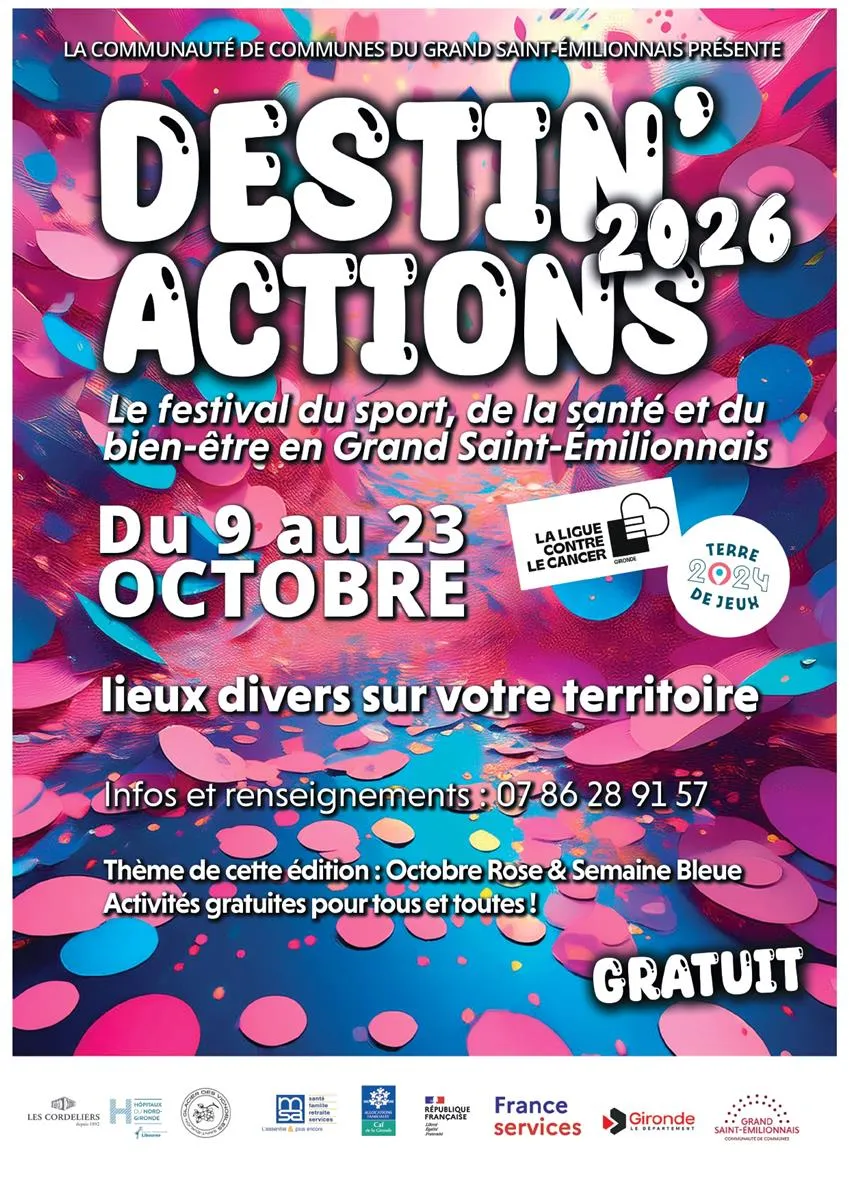 Destin'Actions 2026 - Crédit: DESTIN ACTIONS 2026 | CC BY-NC-ND 4.0