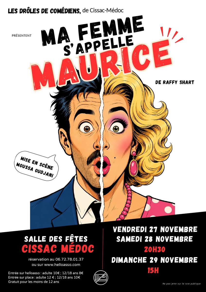 Théâtre : "Ma femme s ... - Crédit: Drôles de Comédiens | CC BY-NC-ND 4.0