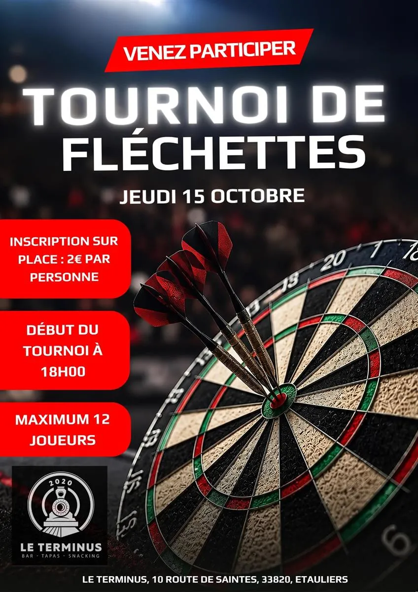 Tournoi de flechette ... - Crédit: Le terminus | CC BY-NC-ND 4.0