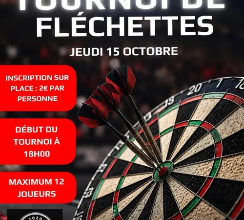 Tournoi de flechette au terminus