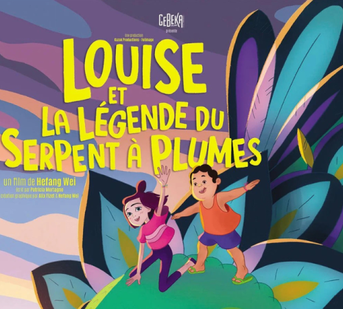 Ciné Goûter à Terres d'Oiseaux "Louise et la légende du serpent à plume"