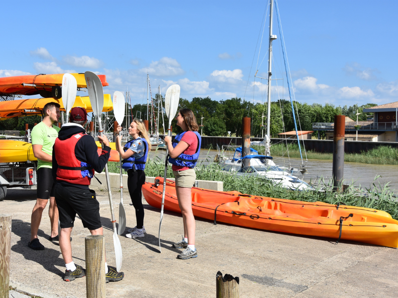 Sortie kayak à Terres d'Oiseaux