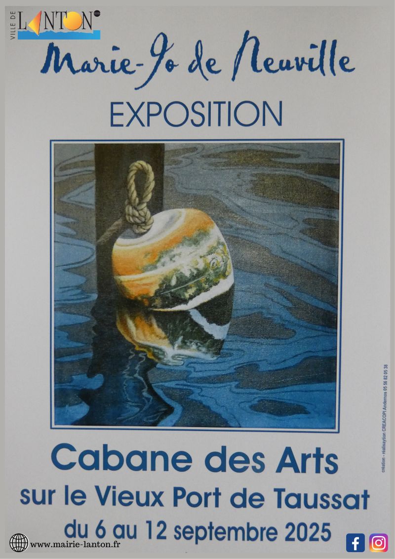 Exposition Cabane des Arts : Marie-Jo de Neuville