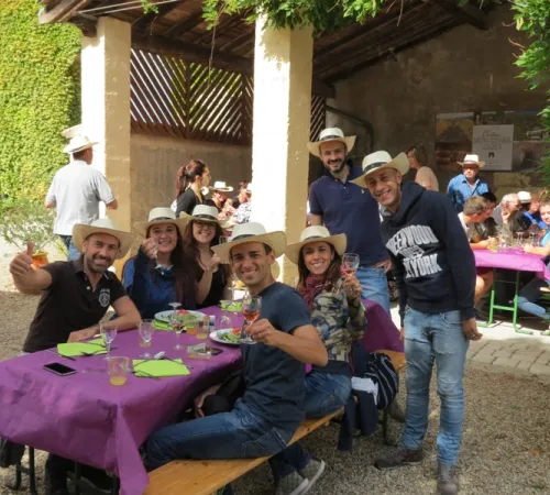 Journée vendanges au château Monconseil Gazin en Blaye Côtes de Bordeaux