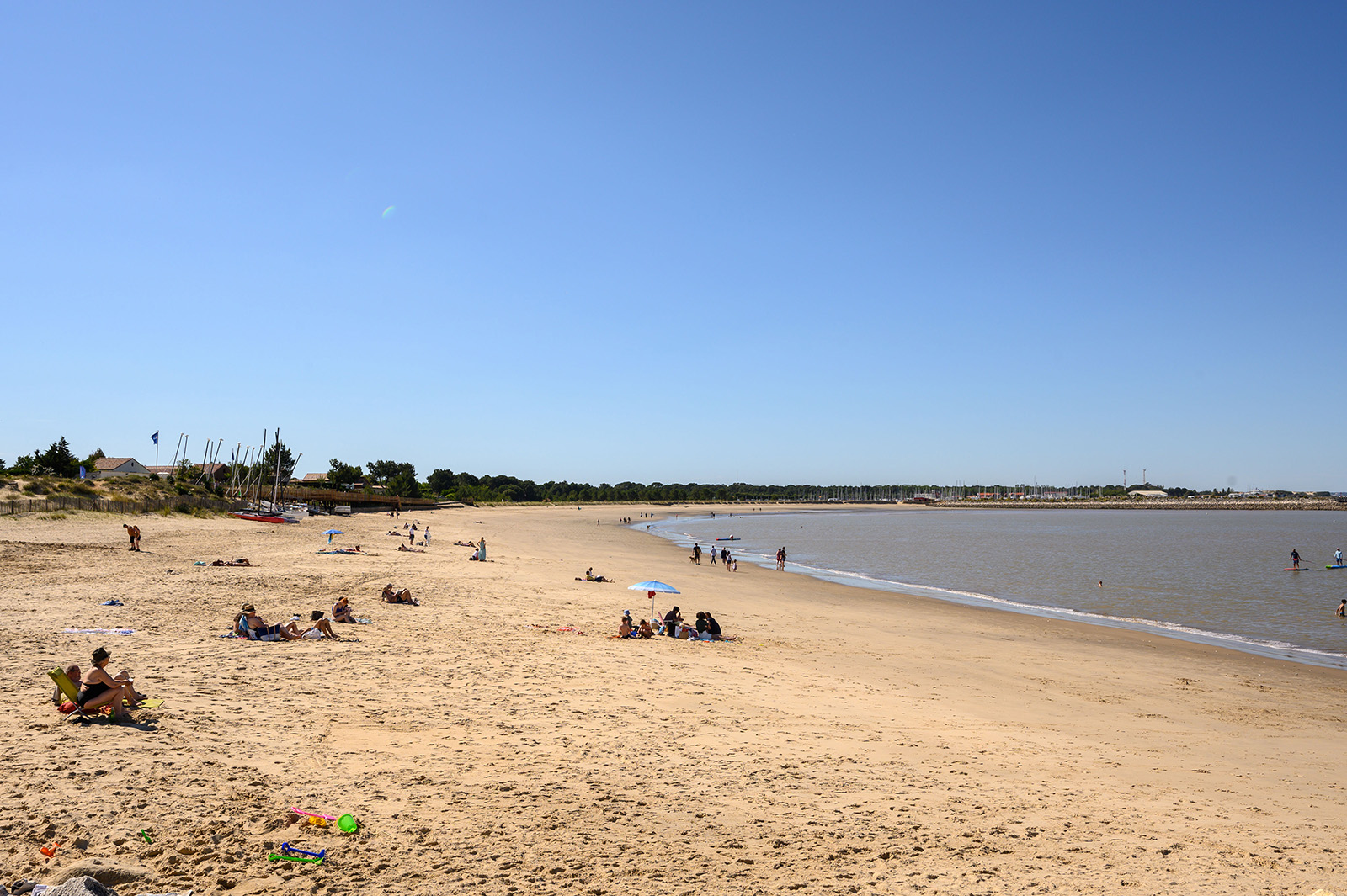 Plage de la Chambrette au Verdon-sur-Mer