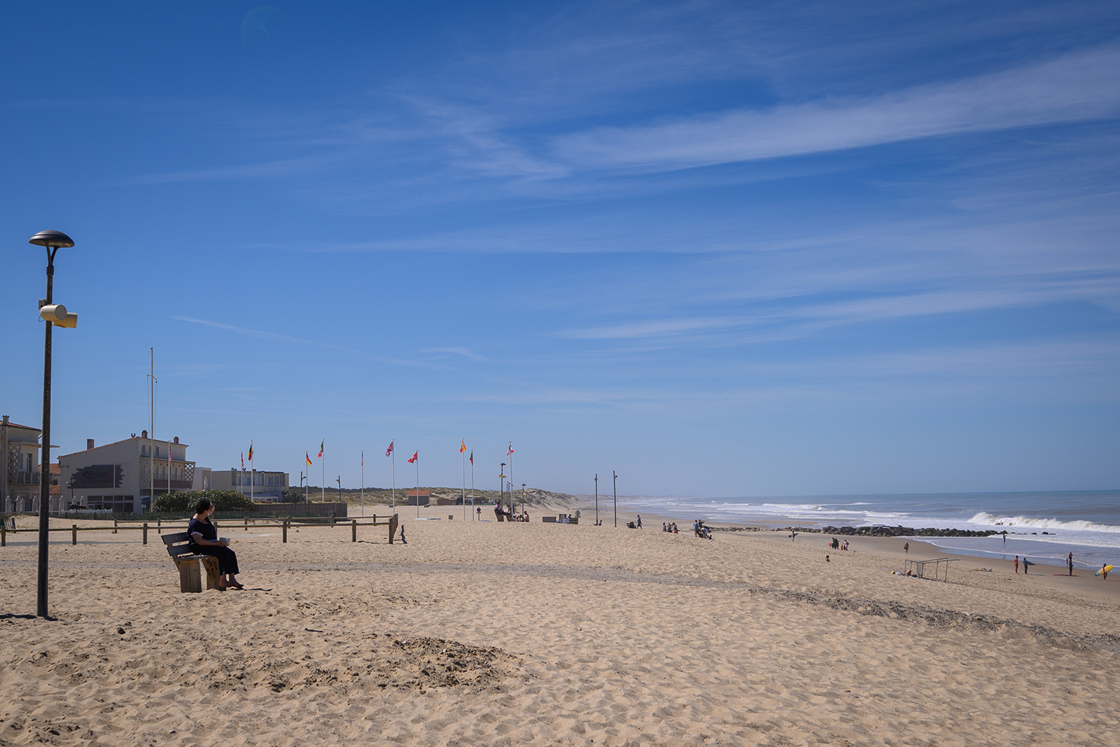 Plage Centrale de Vendays Montalivet