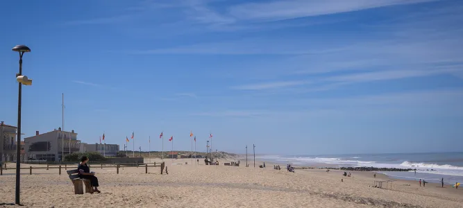 Plage Centrale de Vendays Montalivet