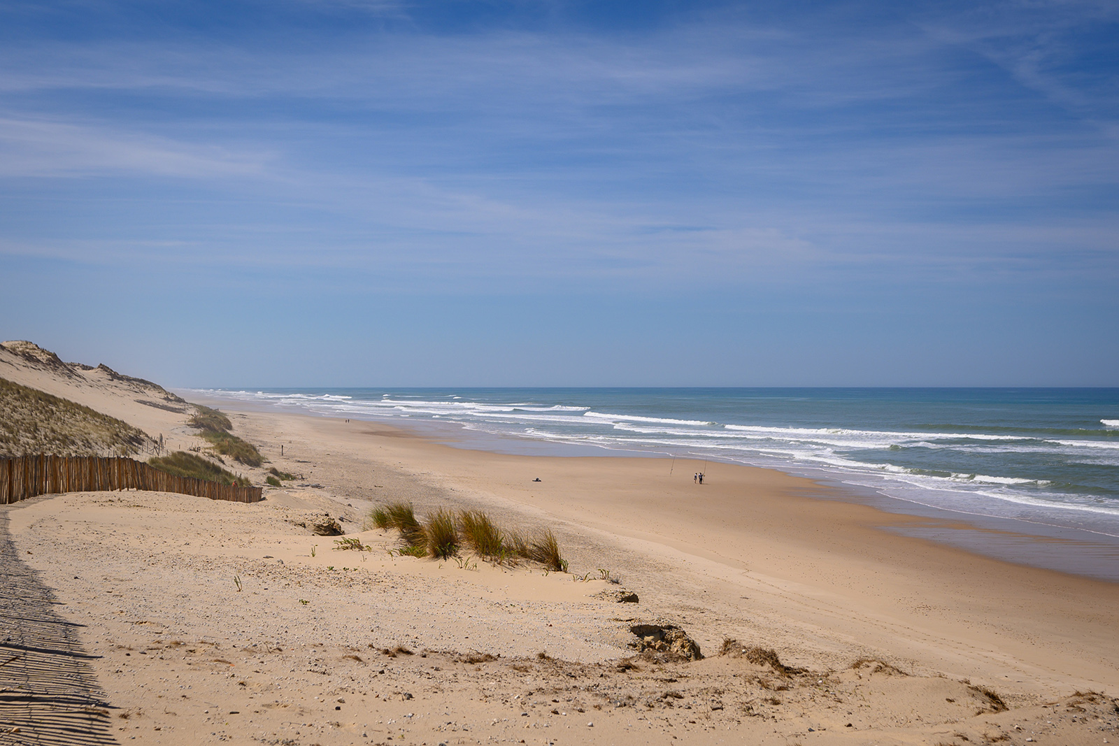 Pin Sec beach, Naujac