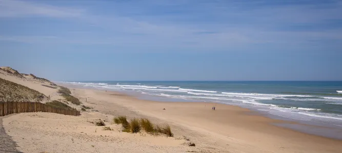 Plage du Pin Sec de Naujac