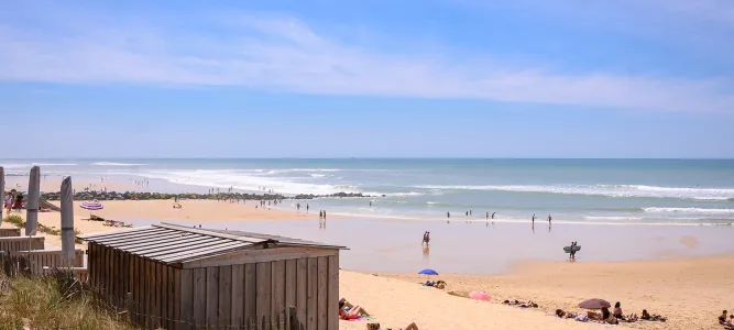 Plage Centrale de Lacanau