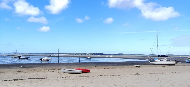 Plage sur le bassin d'Arès