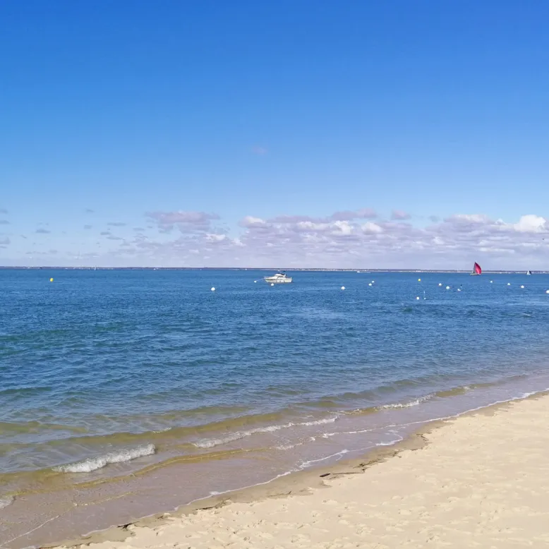 Central beach, Arcachon
