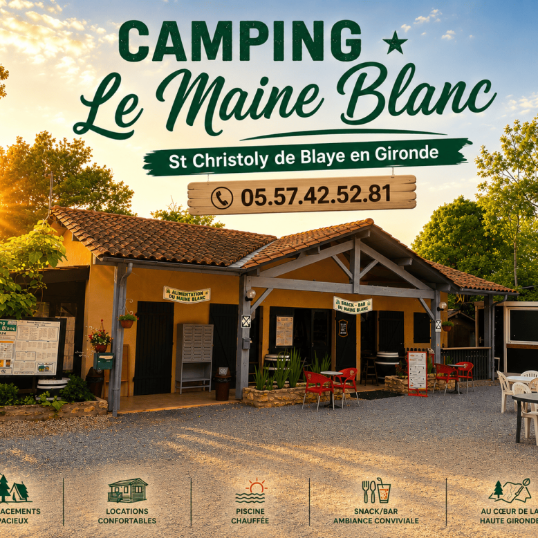 Campsite Le Maine Blanc