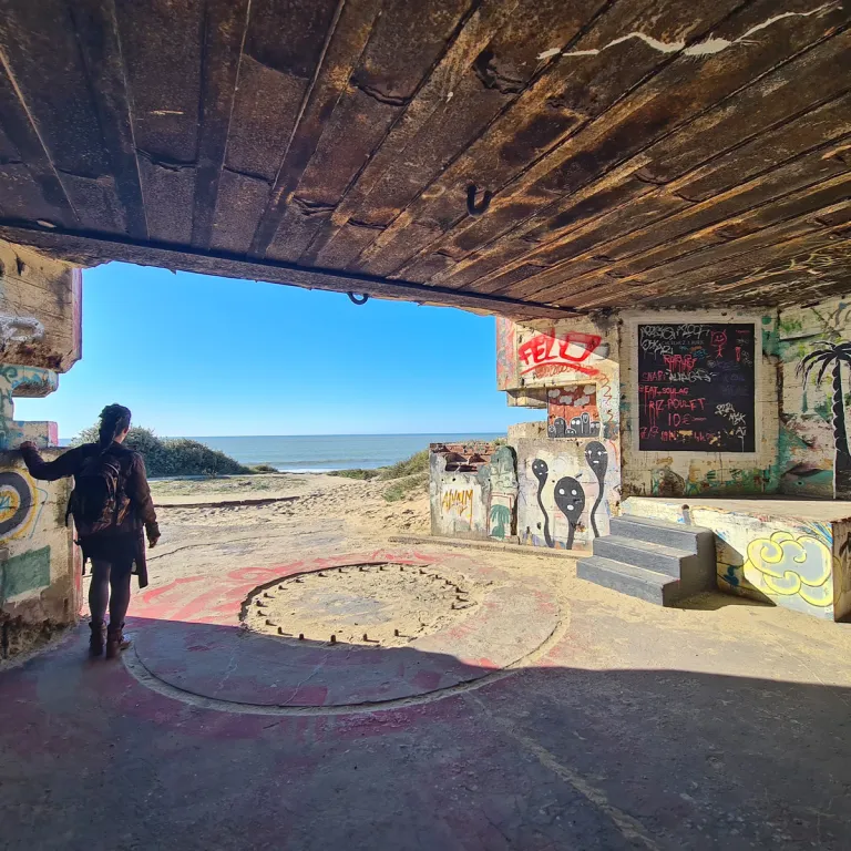 The coastal battery of Arros: a visit between ...