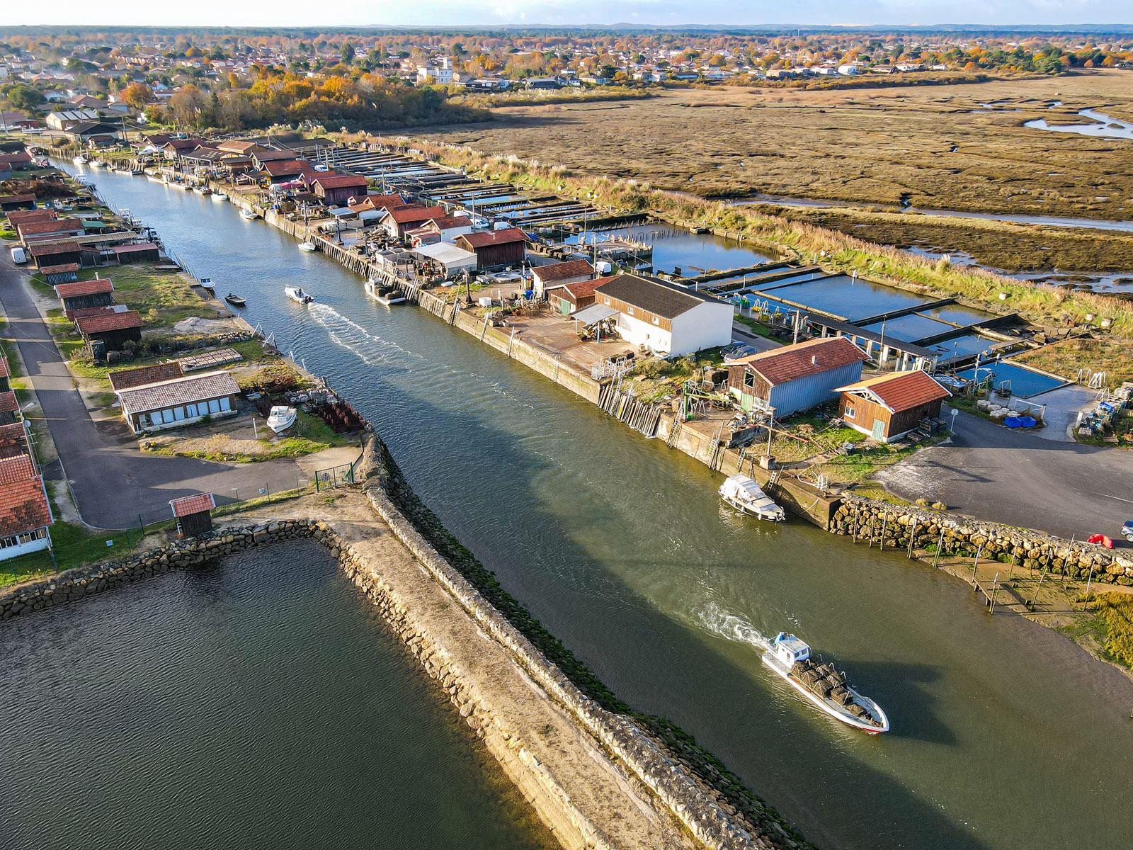 Les 7 ports de Gujan-Mestras, balade découvert ...