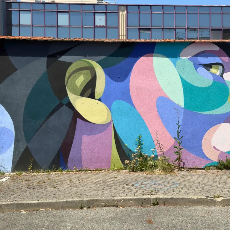 Street art in Chartrons, an urban expression i ...