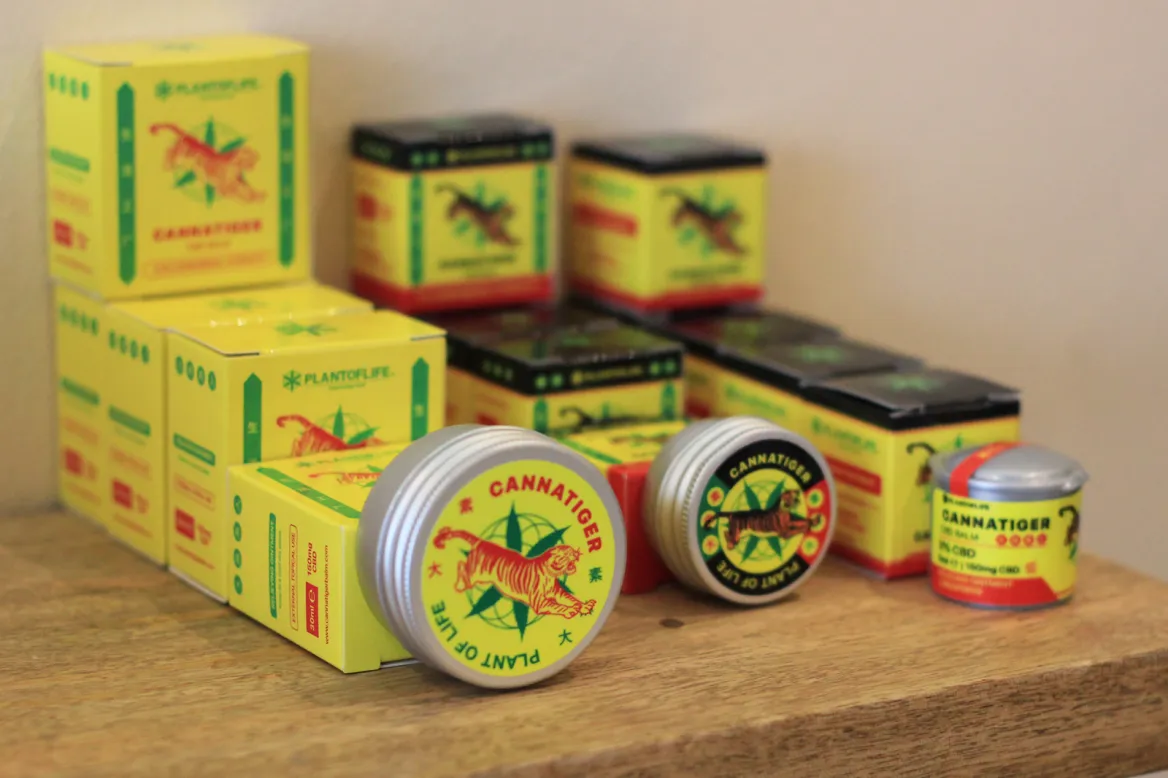 Crème avec du CBD