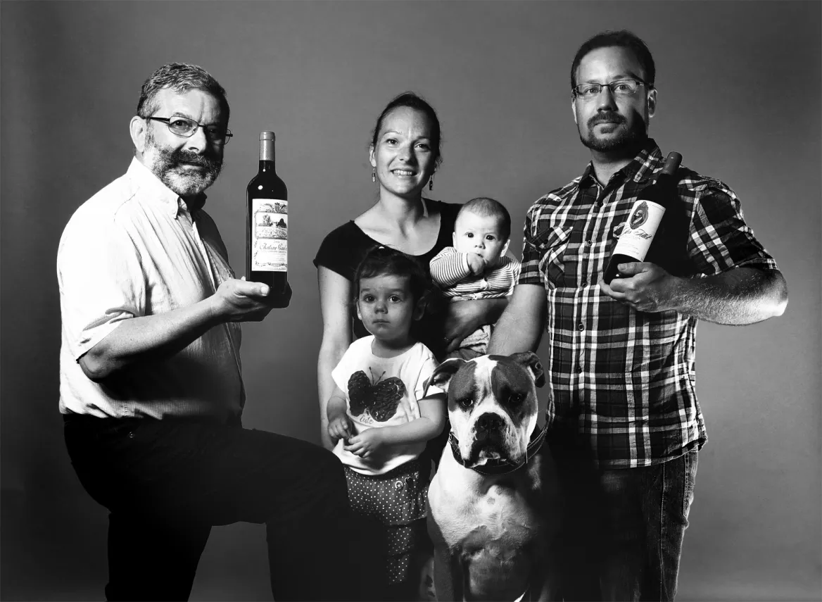 Château Gaubert family photo
