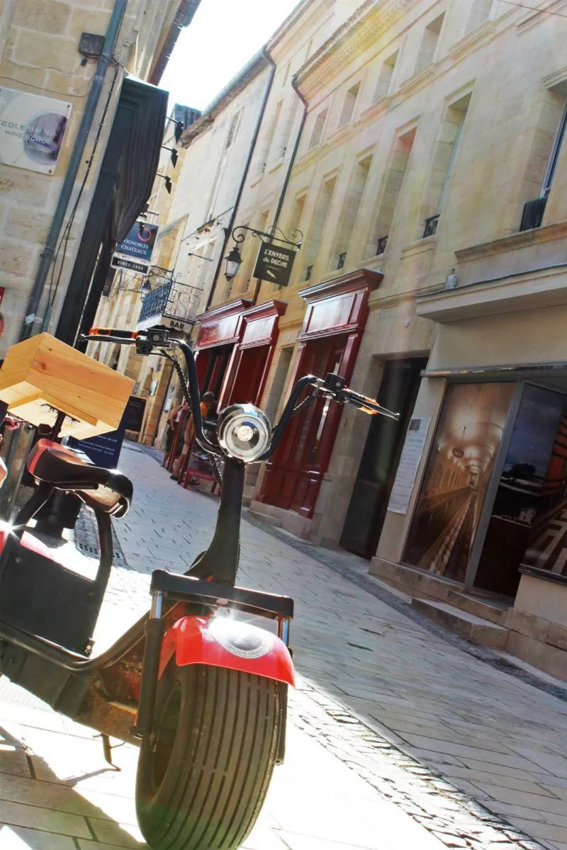 Château Gaubert Electric scooter rental