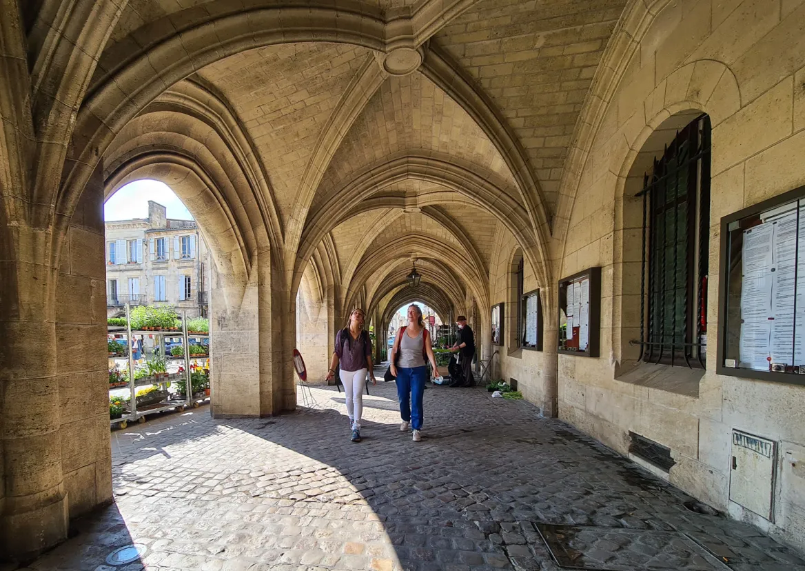 Visite de Libourne Nathalie Lessegues