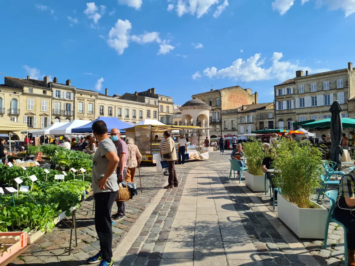Libourne market