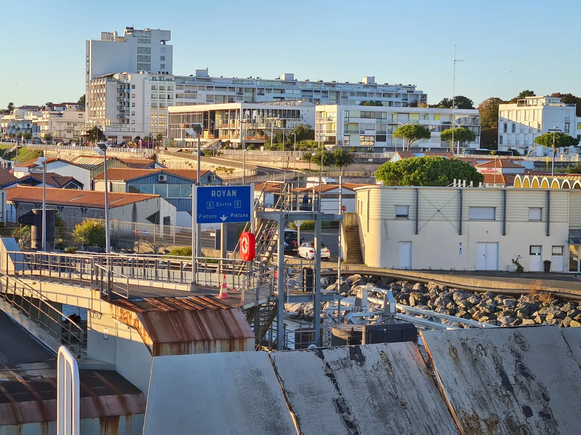 Arrivée à Royan