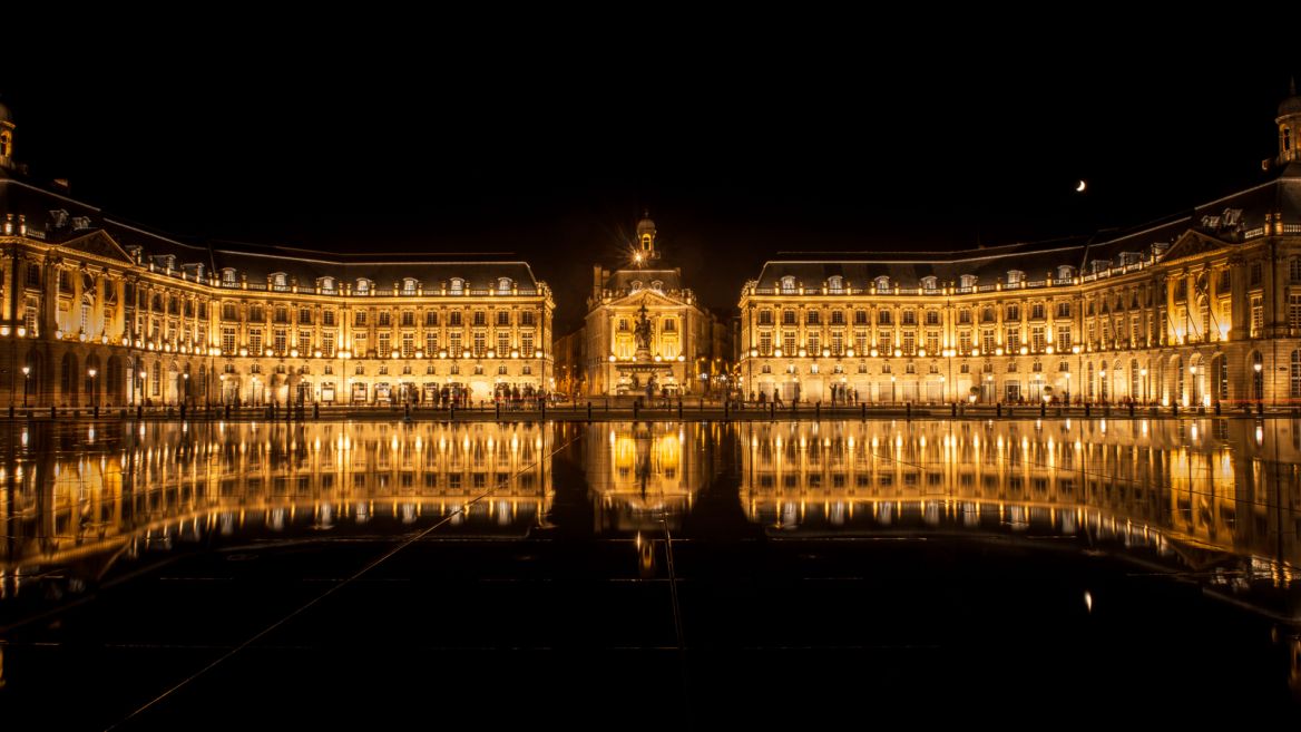 Miroir d'eau Place de la Bourse