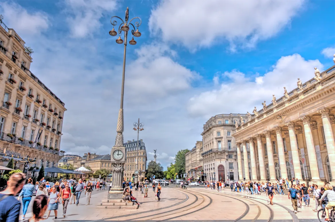 Place de la Comédie à Bordeaux