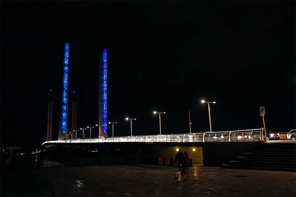 Les embouteillages du soir sur le pont Chaban Delmas
