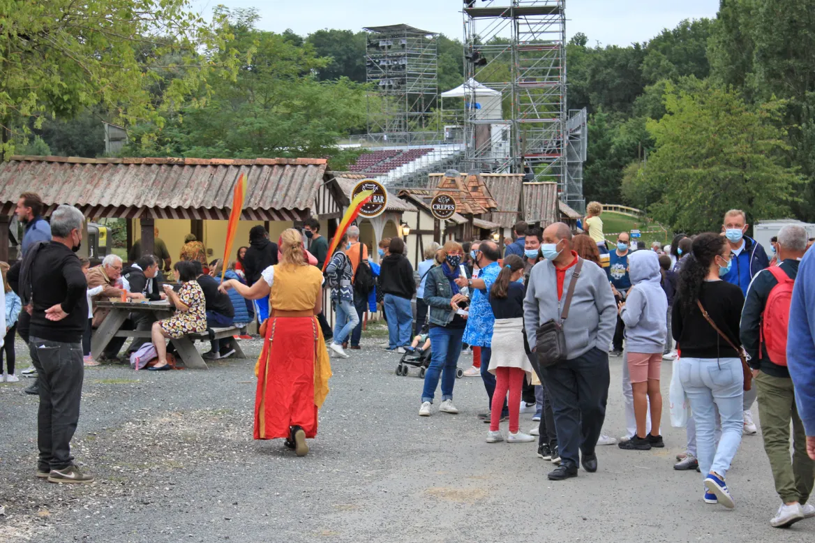 Show of The Battle of Castillon medieval village
