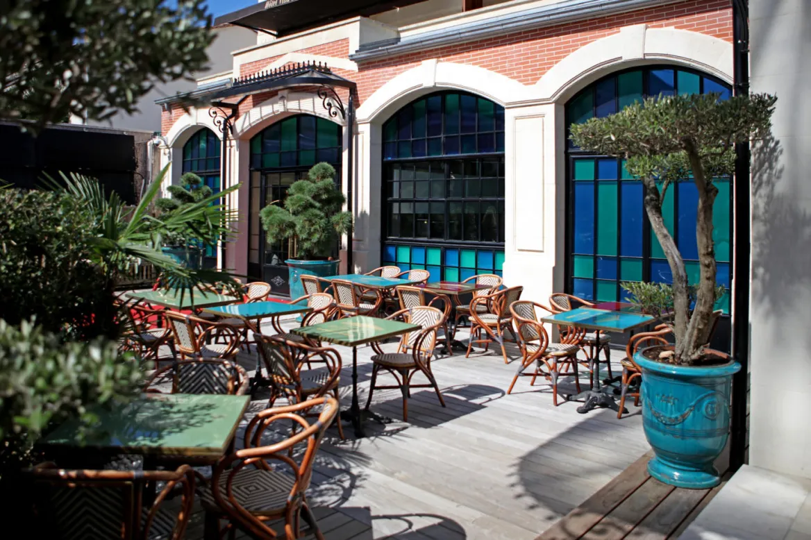 Hotel Villa Lamartine terrace