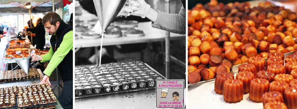 Cannelés de M Cannelé et Madame Macarons