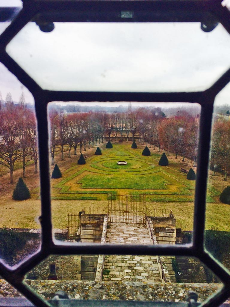 Jardin du château de Cadillac