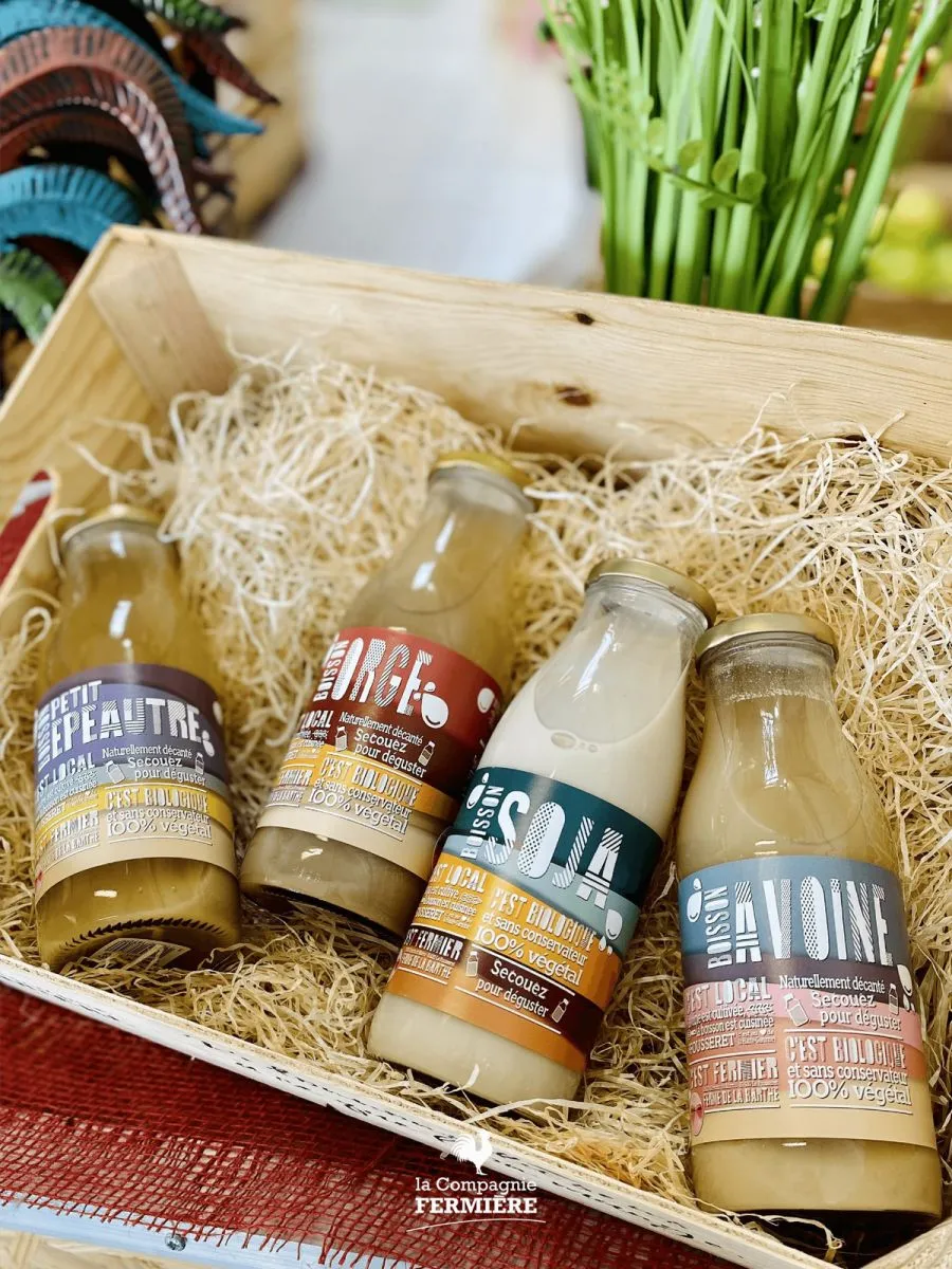 La Compagnie Fermière plant-based drinks