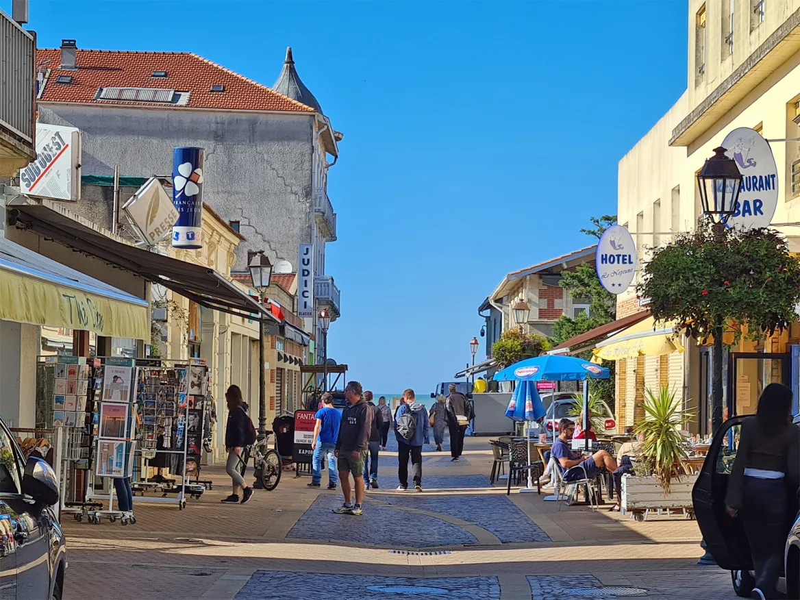 Rue piétonne de Soulac