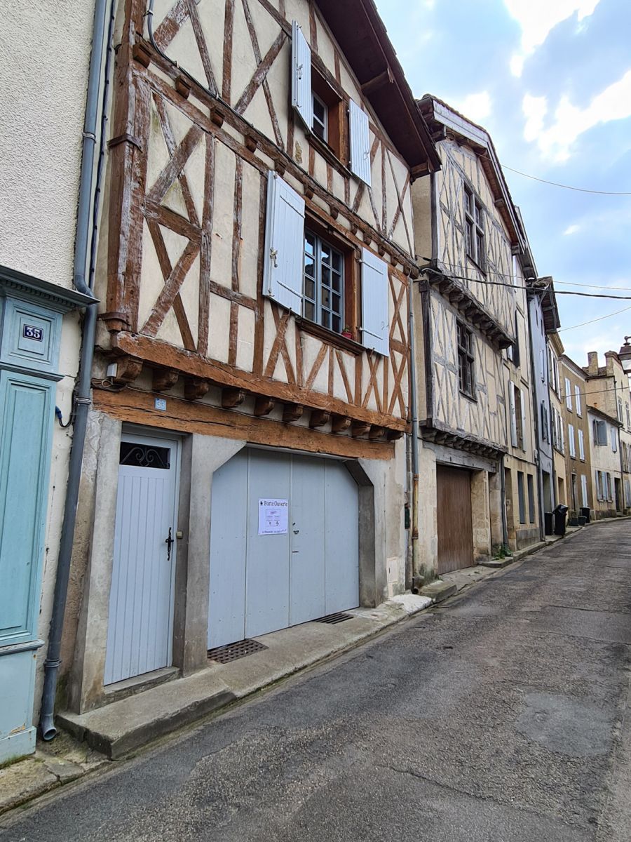Maison à pans de bois à Bazas