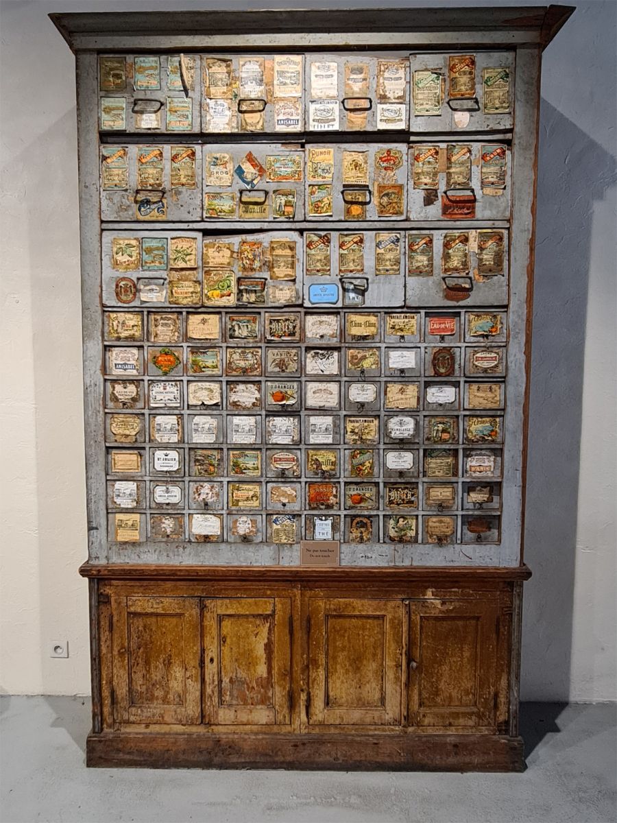Apothecary cabinet