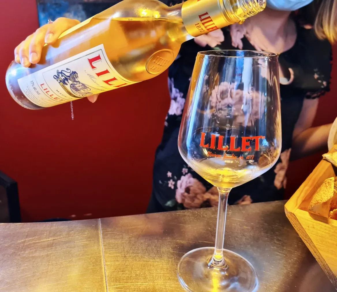 Lillet Blanc tasting