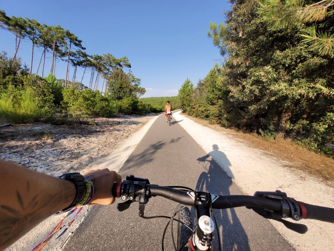 Bike ride in Gironde