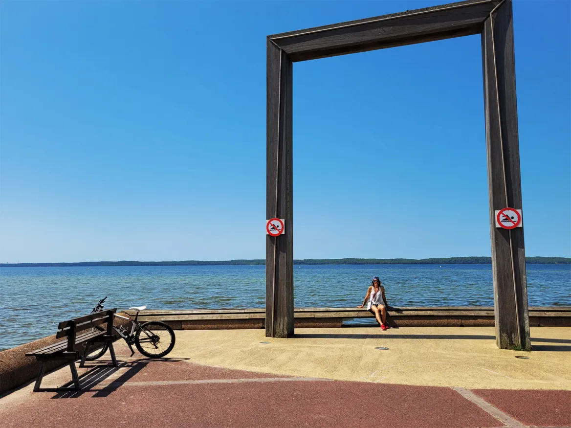 Hourtin port pier