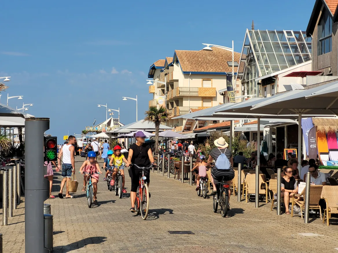 Cycling in Lacanau