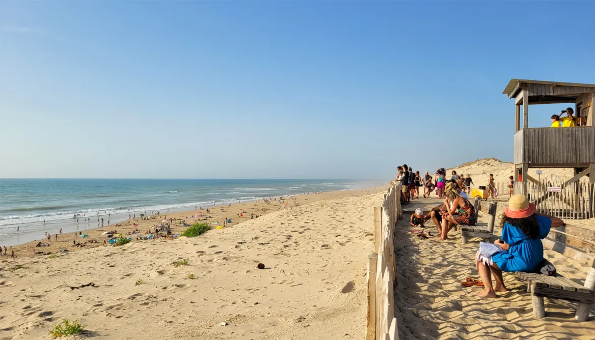 Hourtin Central Beach