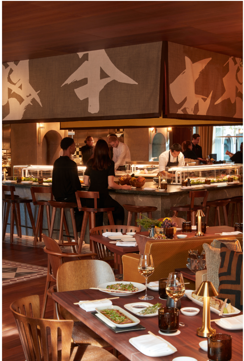 Dîner au bar hôtel Mondrian