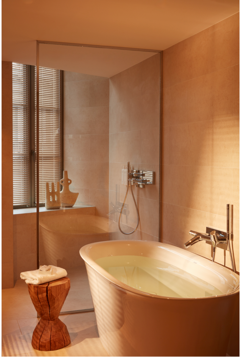 Salle de bain hôtel Mondrian