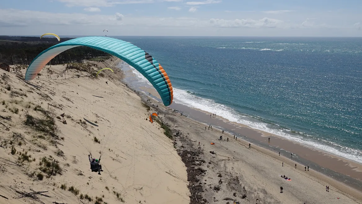 vol en parapente
