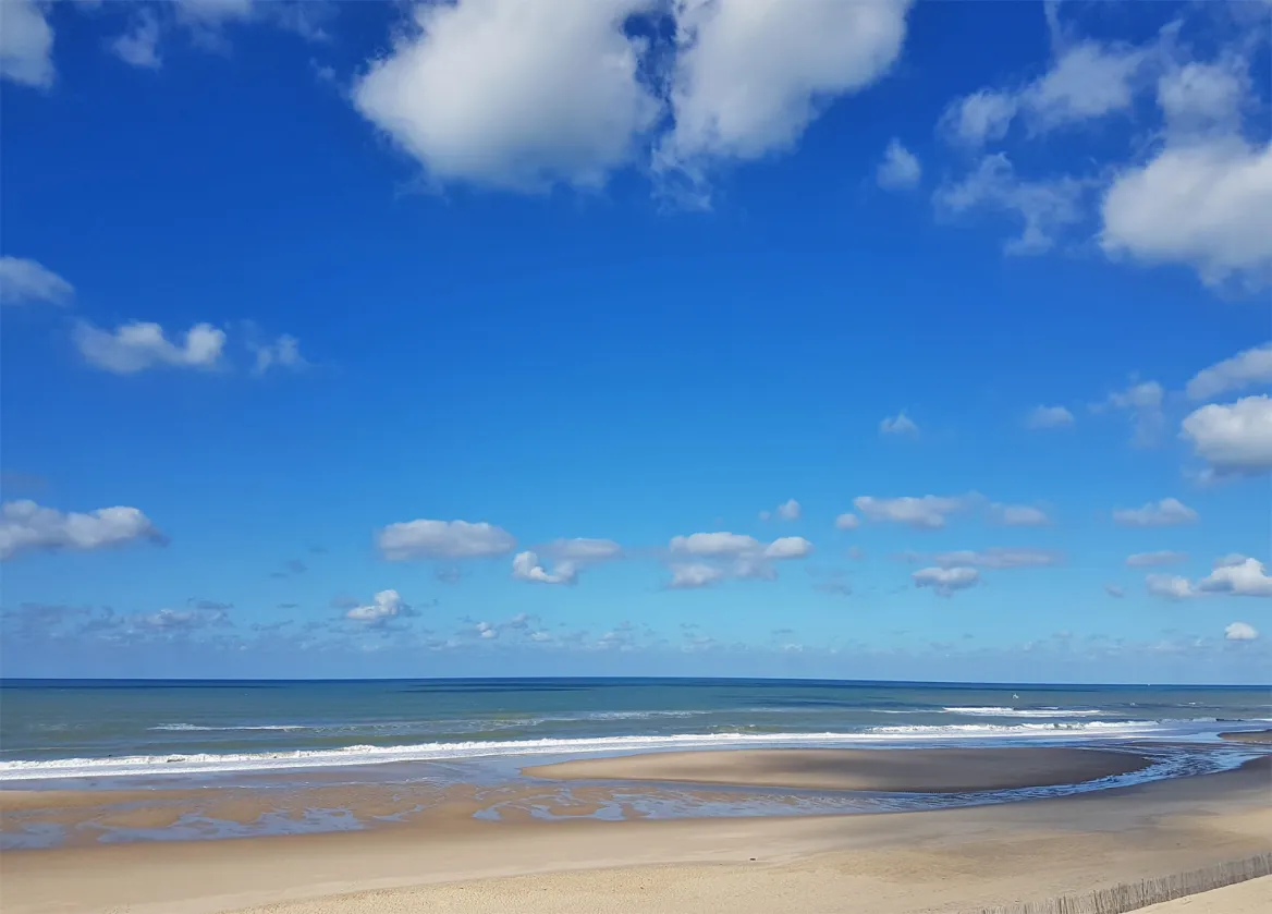 Hourtin beach, ocean side