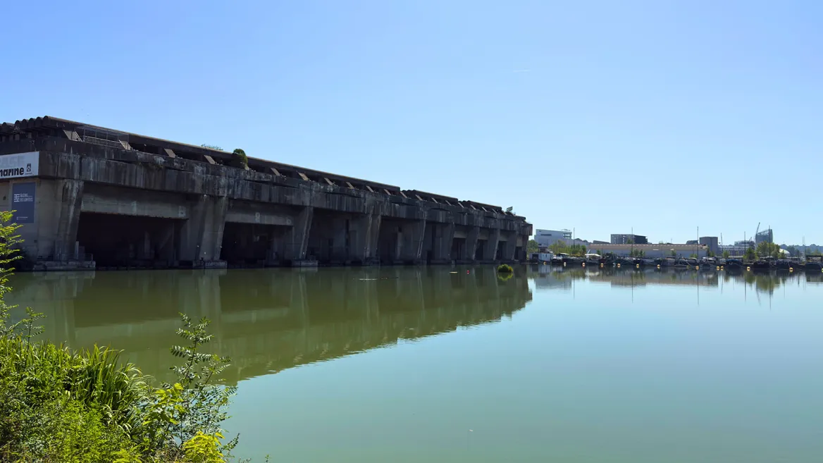 La antigua base de submarinos
