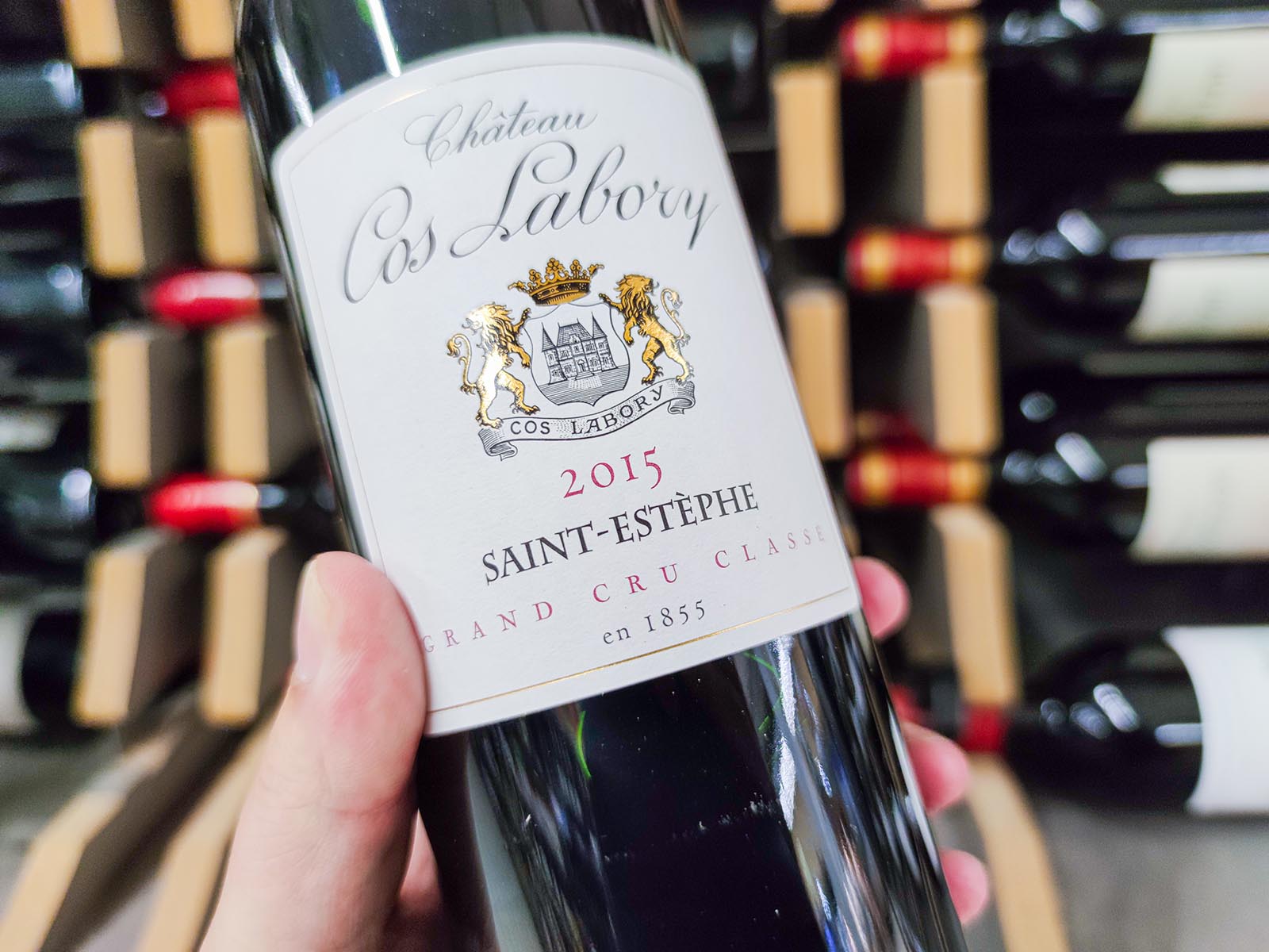 Bouteille du Château Cos Labory